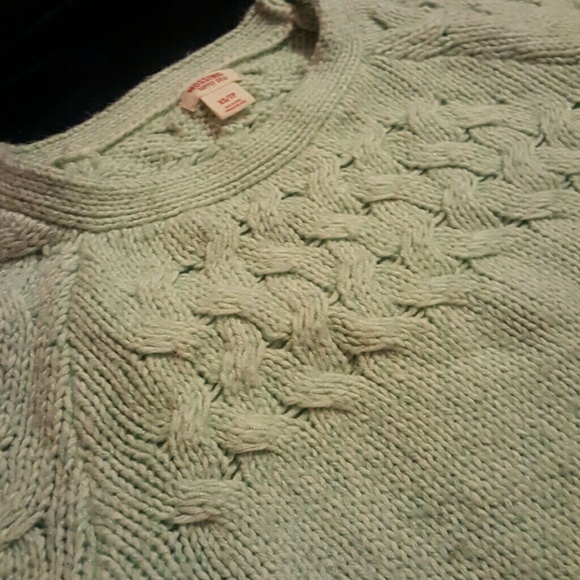 Mint Green Mossimo Sweater - Picture 3 of 3