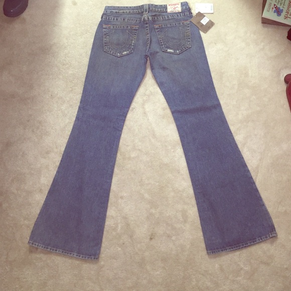 Distressed True Religion Jeans