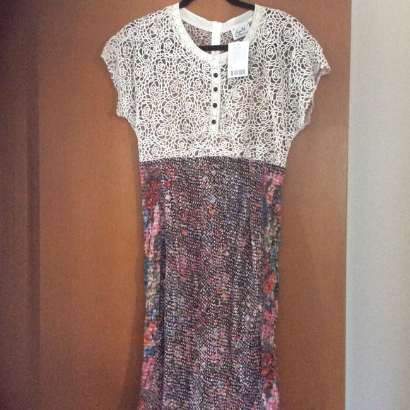 NWT Anthropologie Lace Study Dress by Byron Lars