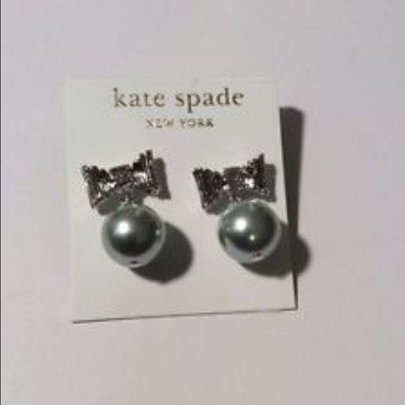 Kate Spade, gold plated earrings