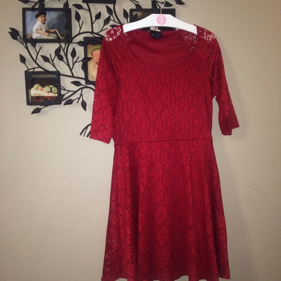 Red Lace Dress💋