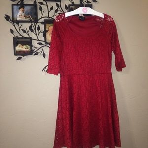 Red Lace Dress💋
