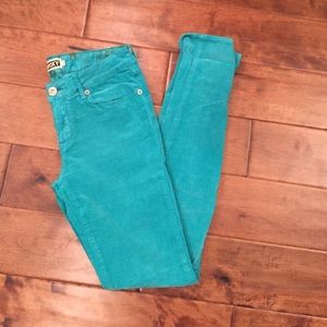 Roxy Teal Corduroy Pants 7