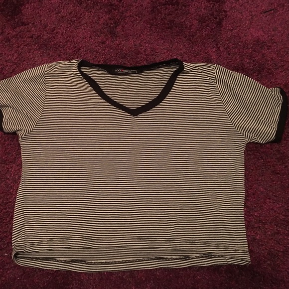 Stripped crop top