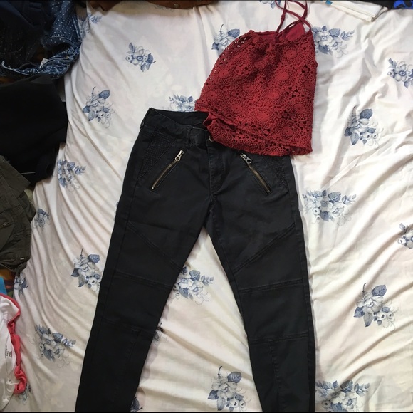 american eagle moto jeans
