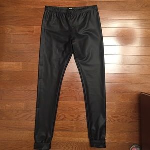 BDG faux leather leggings