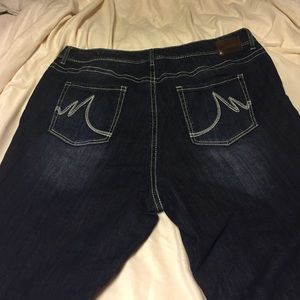 Maurice's "curvy" fit jeans