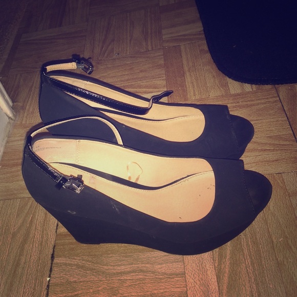 Black heels