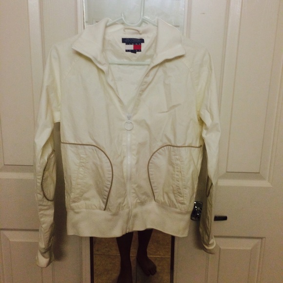 Children's Tommy Hilfiger White Windbreaker