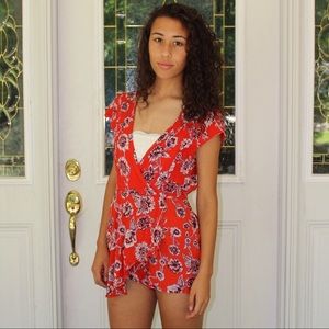 Floral Romper