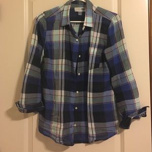Old Navy Plaid button-up
