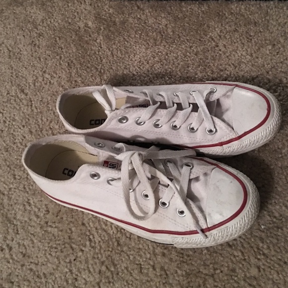 White converses!!!