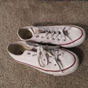 White converses!!!