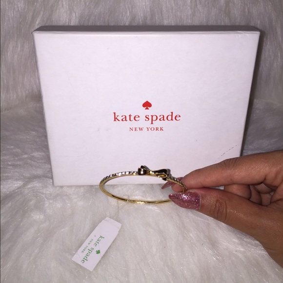 Kate Spade Diamond Ribbon Bracelet