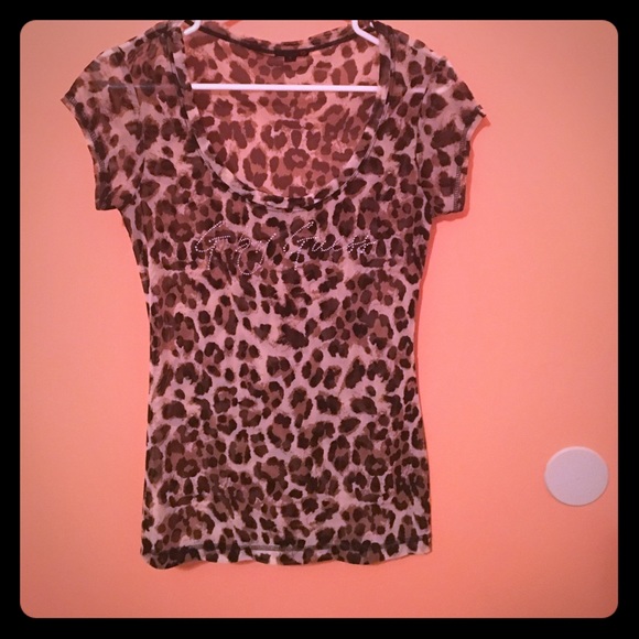 Leopard G by GUESS top!