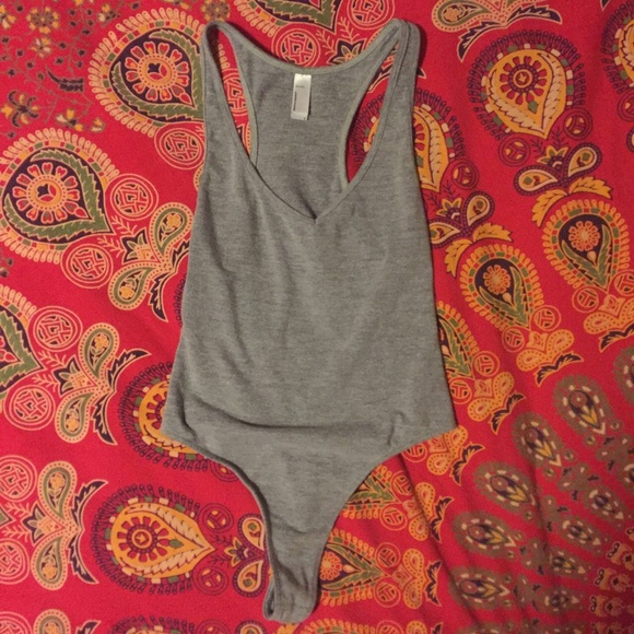 American apparel thong bodysuit