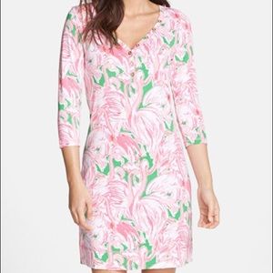 NWT lily Pulitzer flamingo dress Size Med