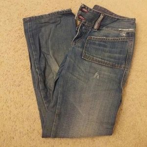 Diesel low rise straight leg jeans