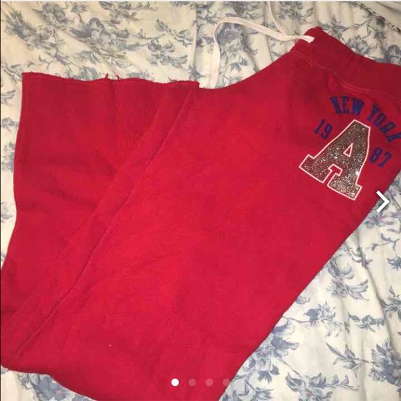 Red Aero Sweatpants