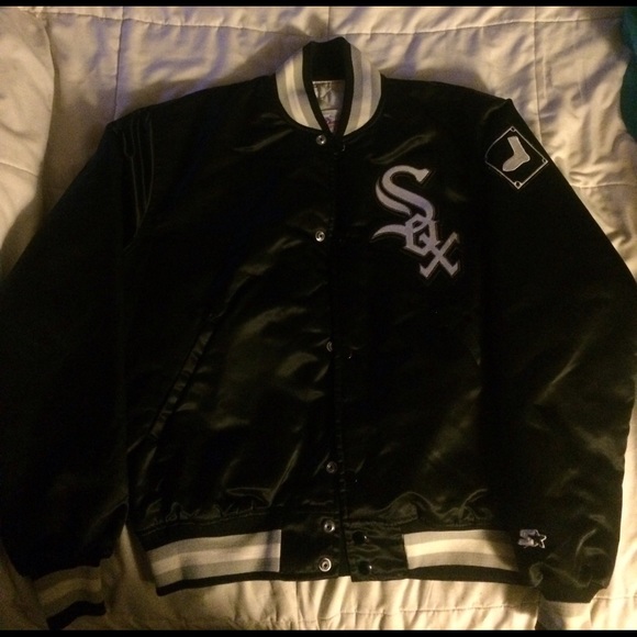 VINTAGE WHITE SOX STARTER JACKET