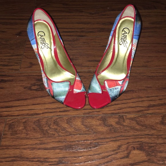 Carlos Santana graffiti heels