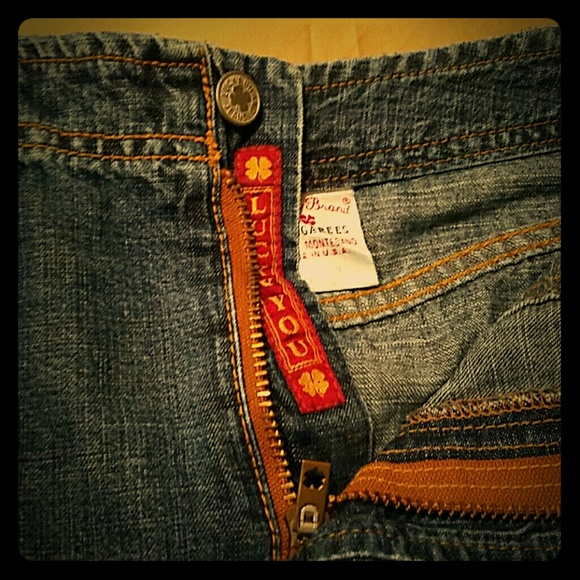 Lucky Brand Denim Maxi Skirt