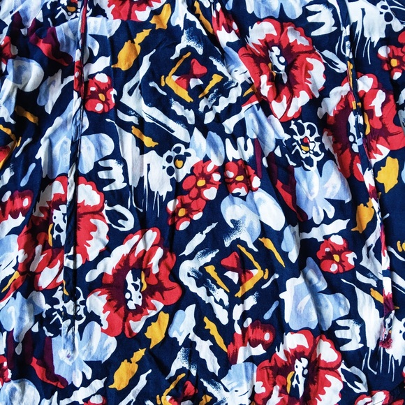 MOVING SALE ๐ Anthro Blue Floral Bianka Blouse - Picture 4 of 4