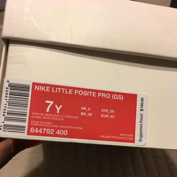 Nike Little Posite Pro GS shoes
