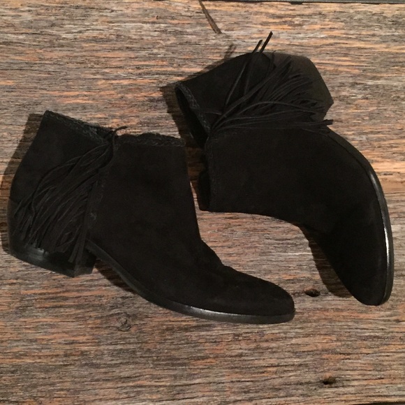 Sam Edelman "Paige" fringed booties
