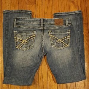BKE Sabrina Boot Buckle Jeans Size 26 X 29 1/2