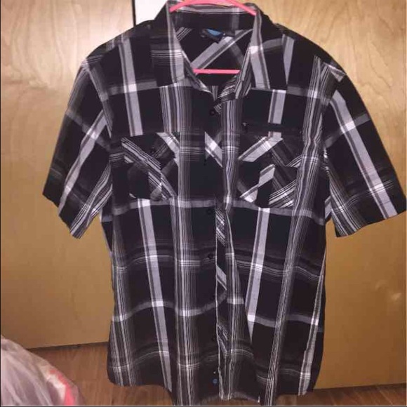 Plaid button up