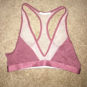 Anthropologie Rose Bralette