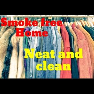 SMOKE FREE!.......NEAT,CLEAN,PET FREE ITEMS!..