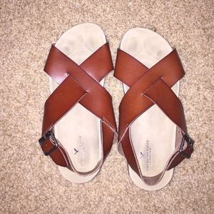 American Eagle Brown Sandals