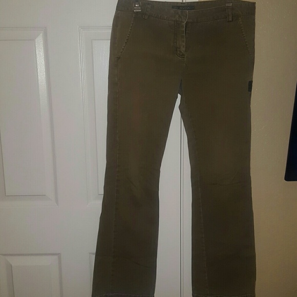 Women's RVCA Green Jean Pants