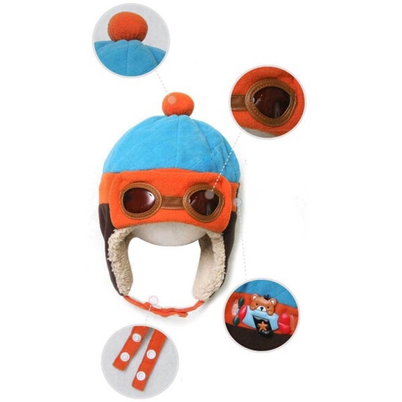 5 For $25 INFANT AVIATOR HAT - Picture 4 of 4