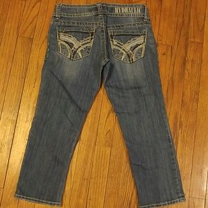 Hydraulic Capri Jeans Size 3 4