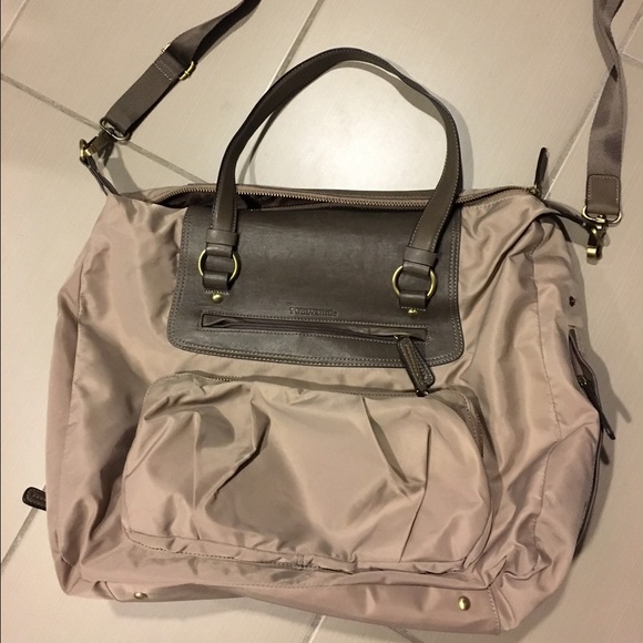 Twelvelittle Allure Weekender diaper bag in beige