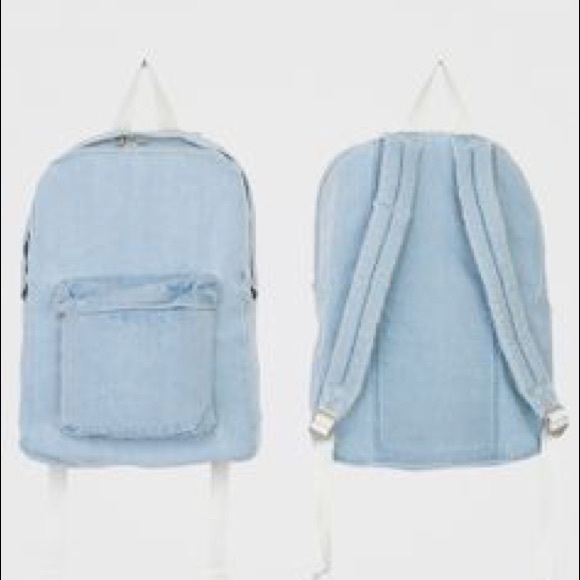 American Apparel Denim Backpack