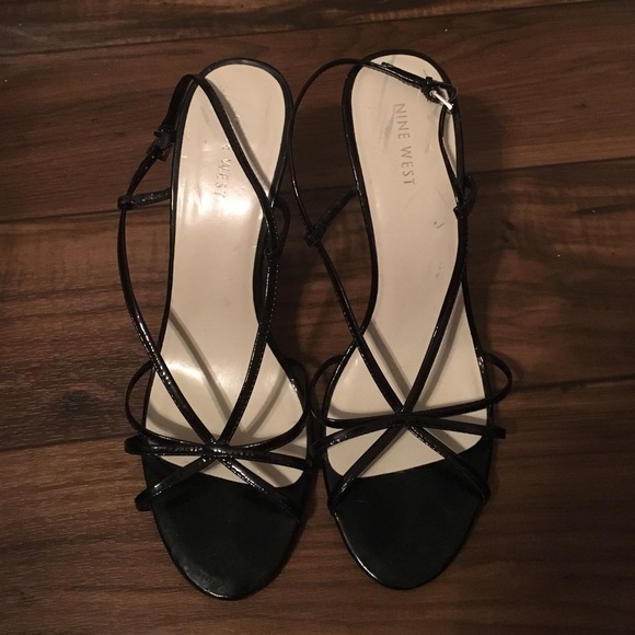 Black Nine West heels