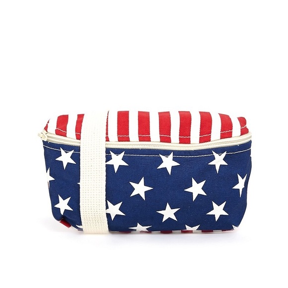 American apparel flag fanny pack