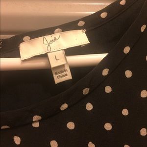 Joie Black and White Polka Dot Dress