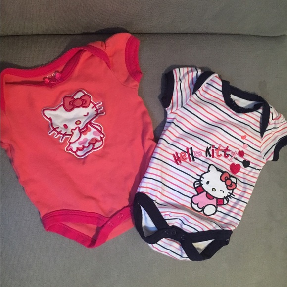 Set of 2 Hello Kitty Bodysuits