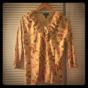 Ralph lauren floral top