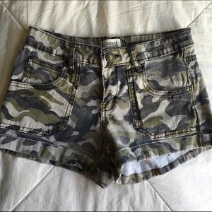 Camo shorts