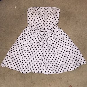 WHite Polka-dot Dress