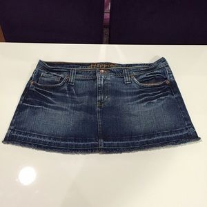 EUC Mini Jean Skirt Size 31