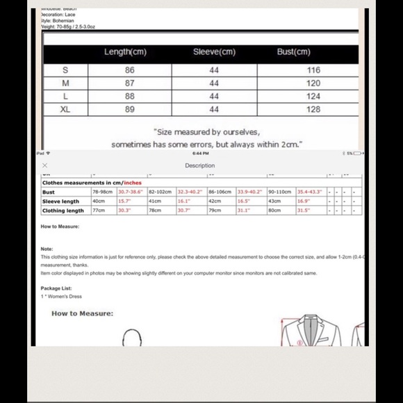 💕🎉HP❤️🎉White Lace Cover Up/Dress - Picture 4 of 6