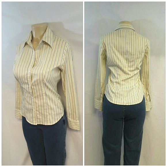 New York & Company Tops - NEW YORK N CO SilverTone Sparkly Threads size S