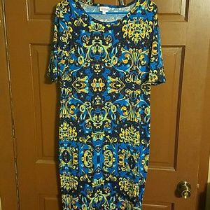 EUC Lularoe Julia dress